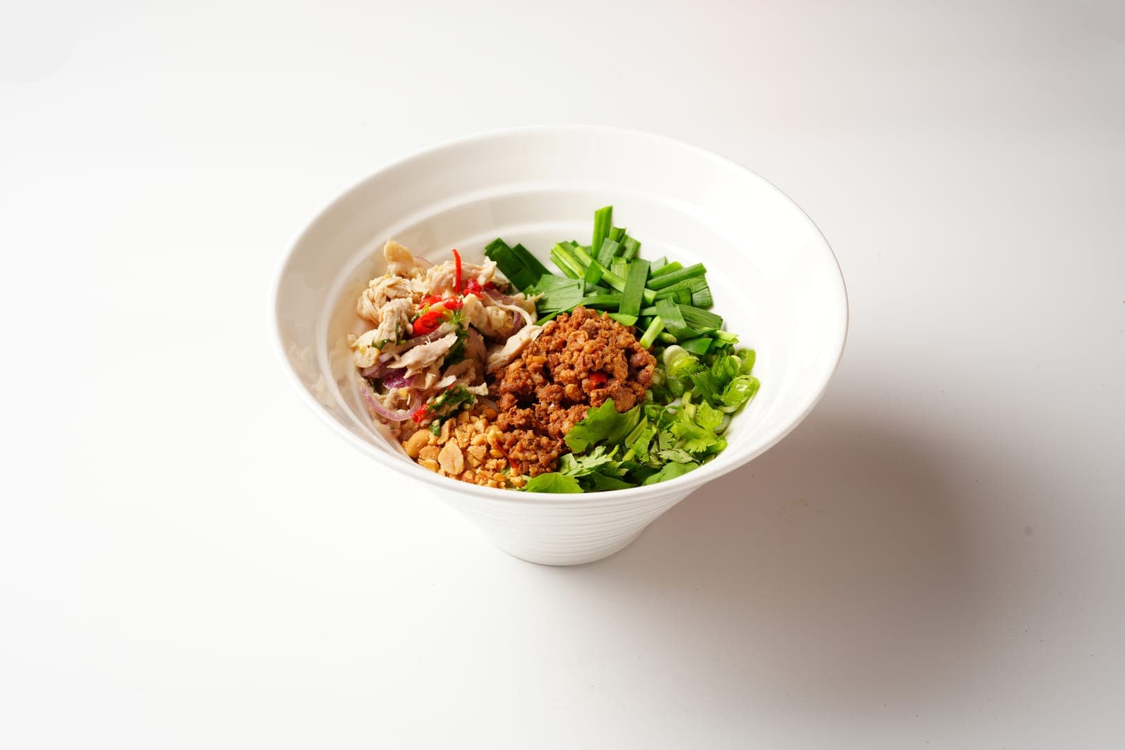 Cold Stir Rice Noodle w. Sliced Chicken