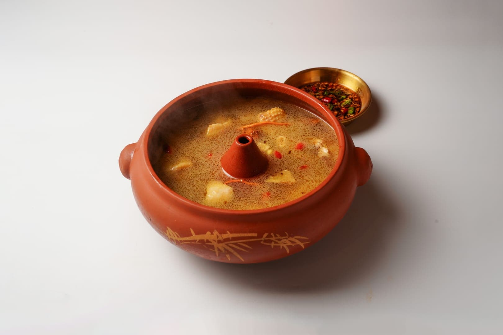 Steamed Pot Chicken Soup