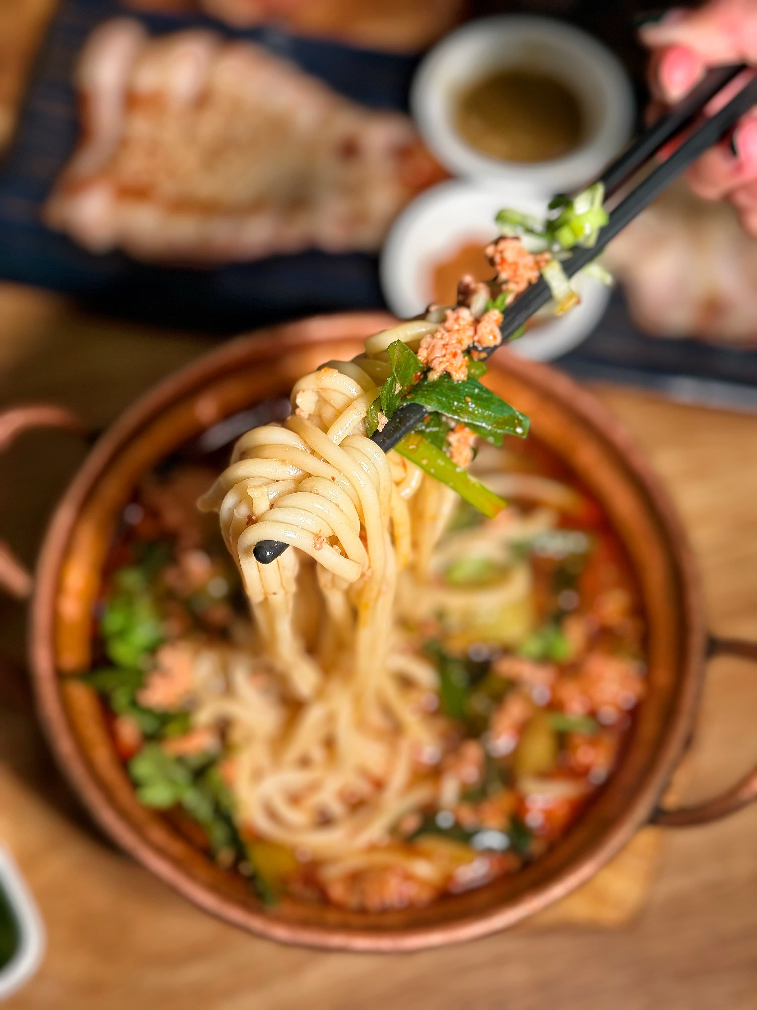 Winter comfort menu spread featuring seasonal Yunnan dishes